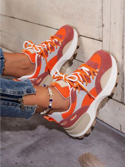 Megan – Baskets à blocs de couleurs