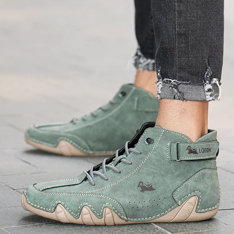 Men's high-top shoes ergonomic comfort urban style daily walking