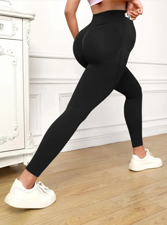 Sandra – Leggings de Maternité Extensibles pour Femmes avec Ceinture de Soutien