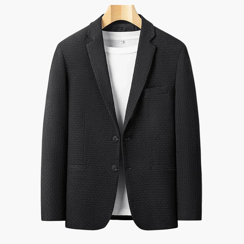 Veste Blazer Décontractée Homme Style Urbain Polyvalent Affaires et Quotidien