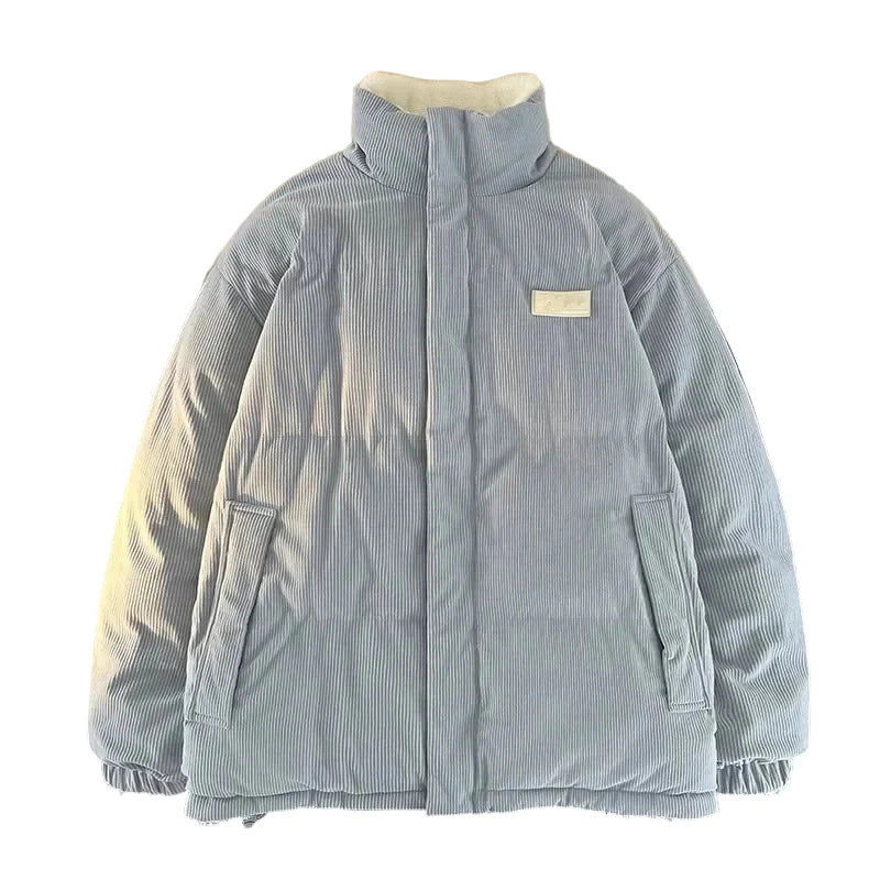 Veste d'hiver unisexe style urbain, coupe ample, usage quotidien et tendance