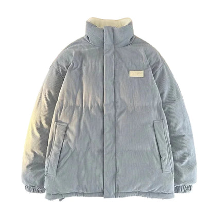 Veste d'hiver unisexe style urbain, coupe ample, usage quotidien et tendance