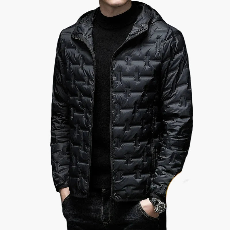 Veste doudoune homme style urbain chaude et légère