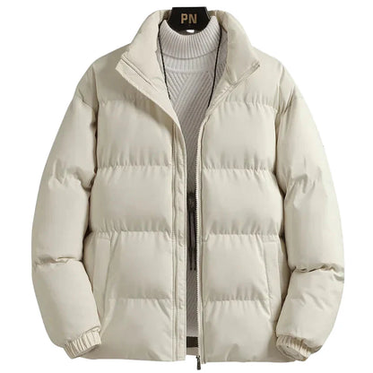 Doudoune Décontractée Unisexe Style Moderne pour Hiver - Veste Matelassée Chaude