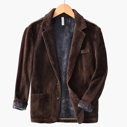 Veste blazer décontractée homme style vintage pour automne et hiver