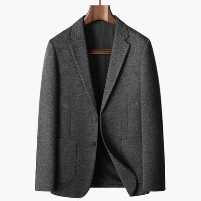 Veste Blazer Homme Élégant Style Business Décontracté pour Bureau et Occasions Formelles
