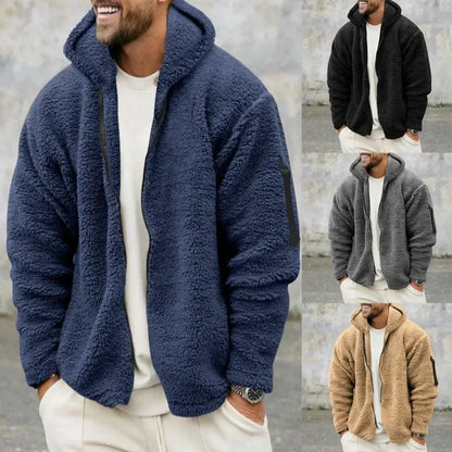 Philip – Sweat à Capuche Polaire Double Face Confortable et Élégant pour Hommes