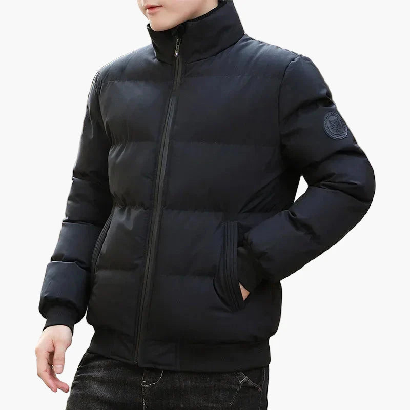 Doudoune Homme Élégante Style Urbain – Veste Matelassée Mode Hiver