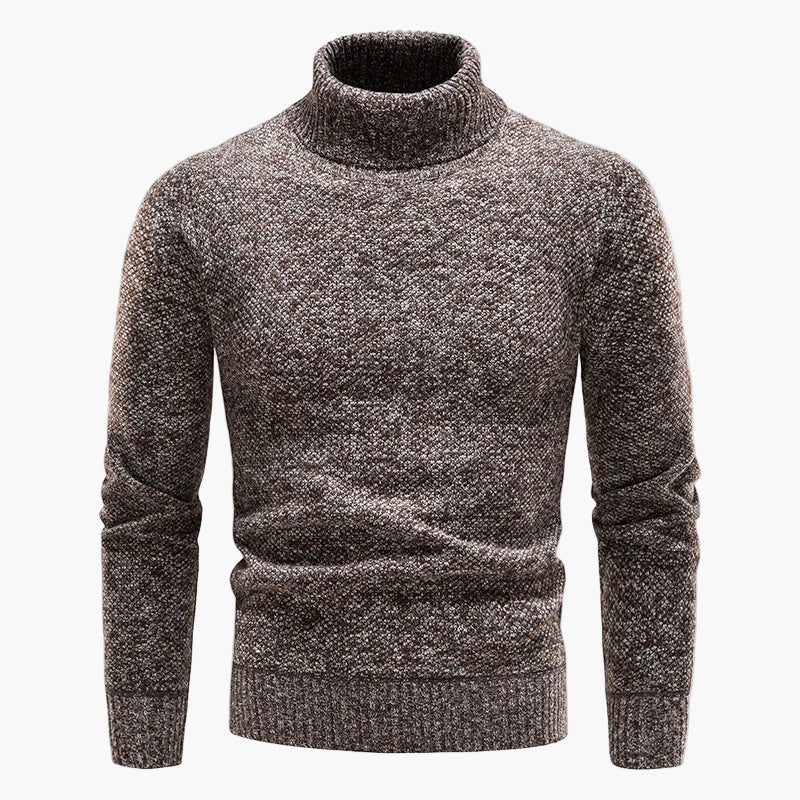Pull à col roulé style classique pour homme – Élégance urbaine et confort quotidien