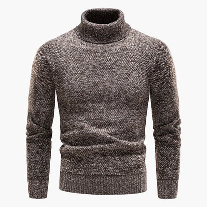 Pull à col roulé style classique pour homme – Élégance urbaine et confort quotidien
