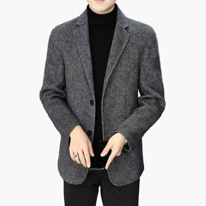 Blazer Homme Élégant Style Décontracté pour Affaires et Sorties