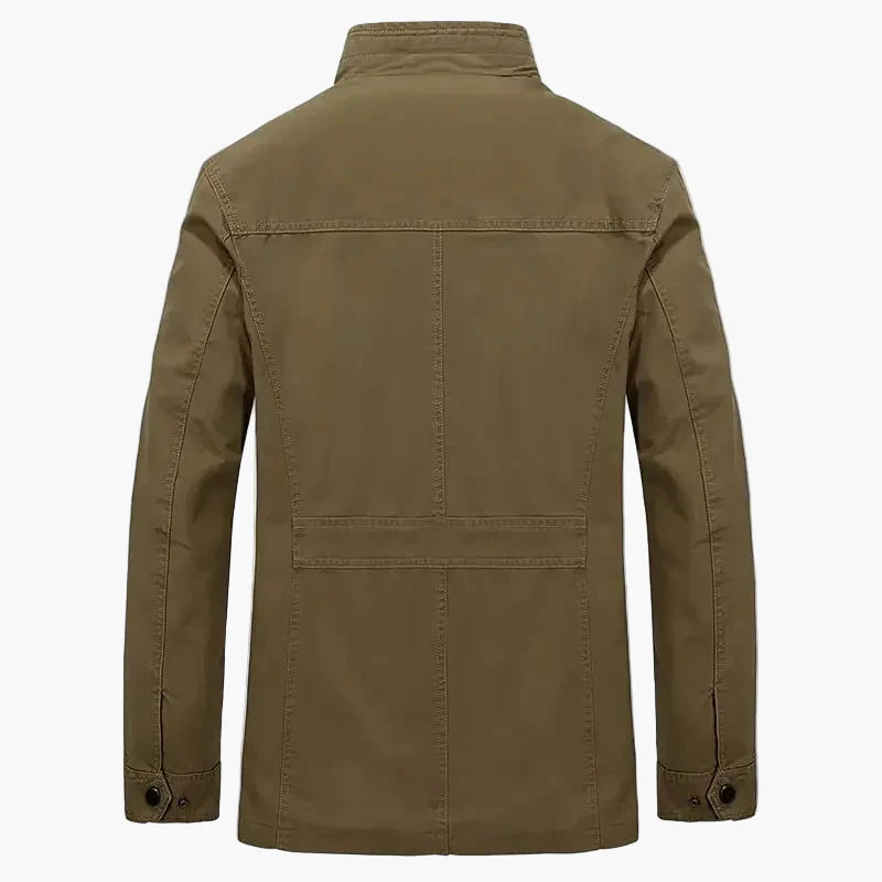 Veste décontractée homme à poches multiples style urbain pour usage quotidien