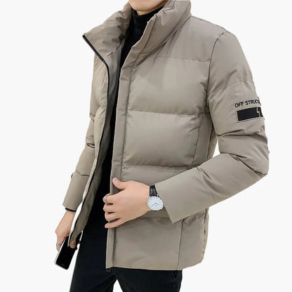 Doudoune Homme Tendance Manches Longues Style Urbain pour Hiver