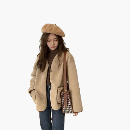 Veste femme style décontracté chic automne hiver - coupe oversize tendance