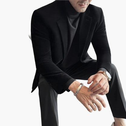 Blazer homme élégant style business casual pour occasions formelles et professionnelles