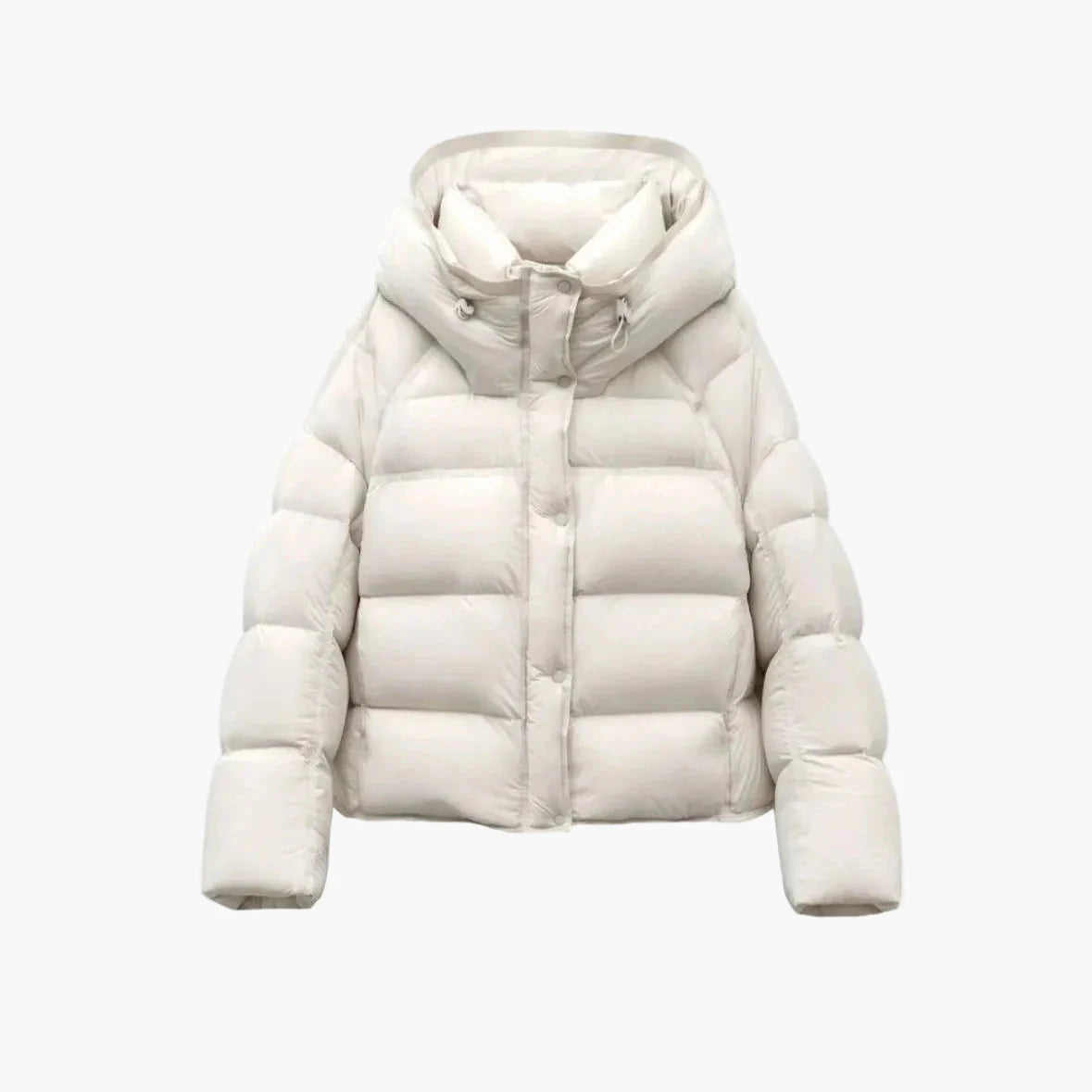 Doudoune épaisse à capuche tendance pour femme – Style urbain et confort hivernal