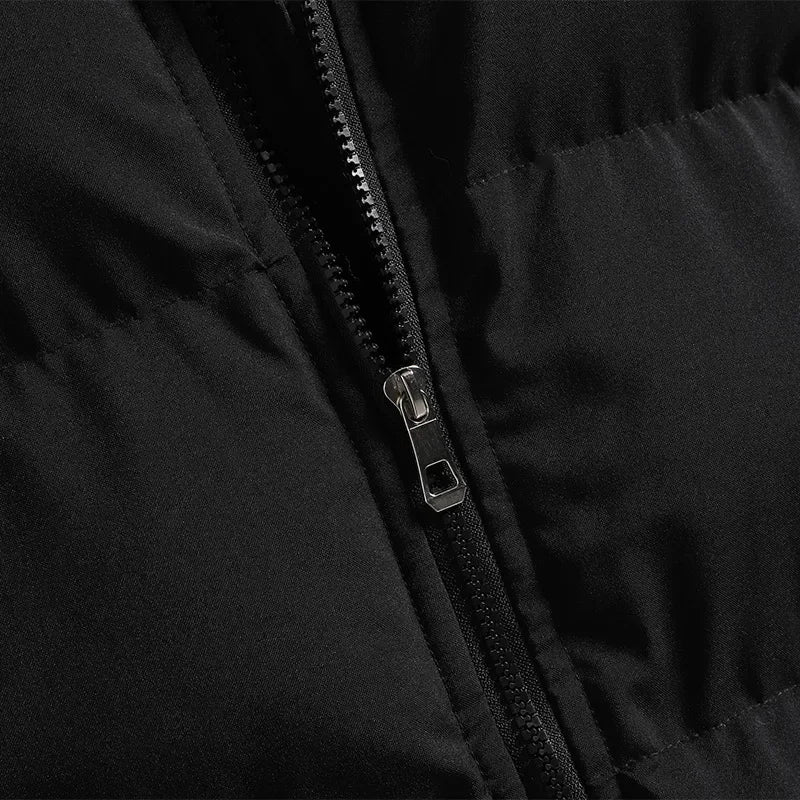 Doudoune Décontractée Unisexe Style Moderne pour Hiver - Veste Matelassée Chaude