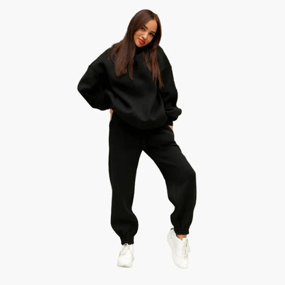 Ensemble Jogging Oversize Femme Style Décontracté Urbain