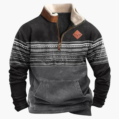 Sweat-shirt style western pour homme - Mode décontractée Wild West