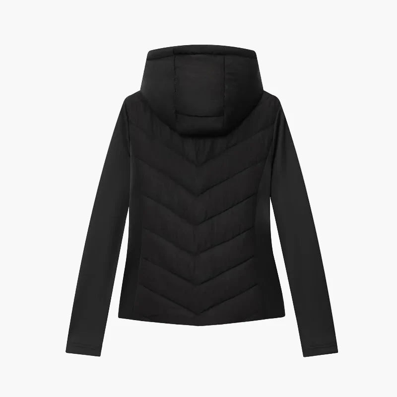 Veste matelassée à capuche pour femme – Style urbain et confort quotidien