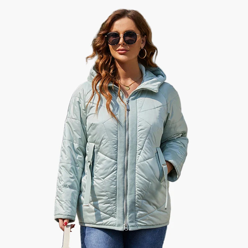 Veste Matelassée Femme Style Urbain Décontracté pour l’Hiver et les Loisirs