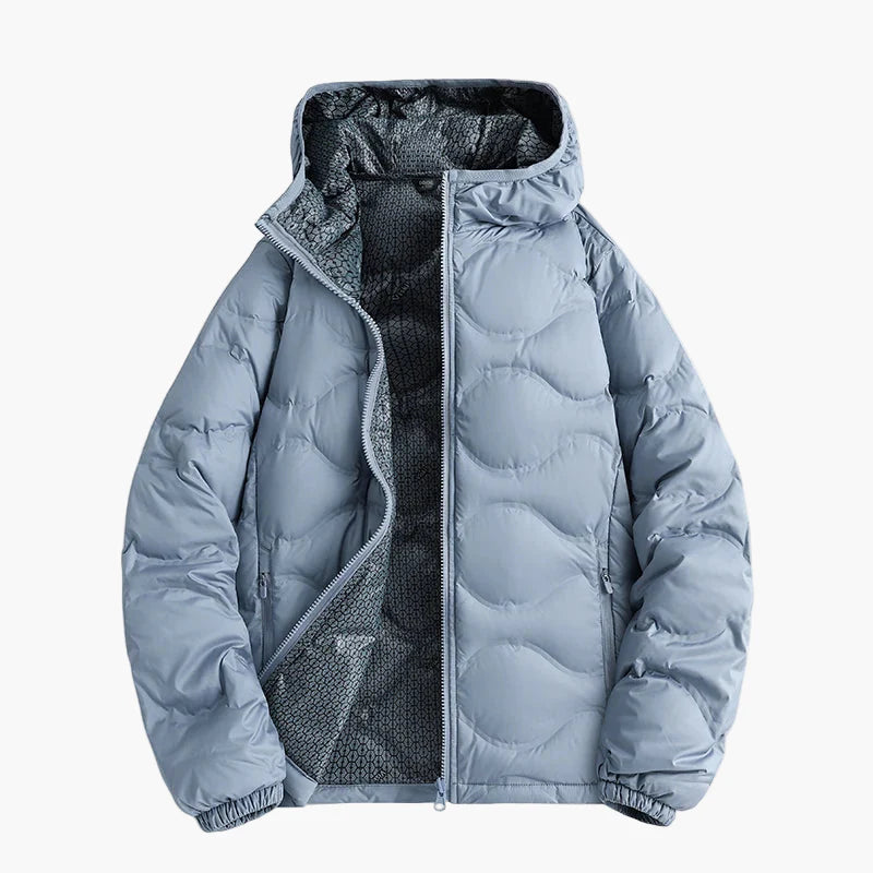 Veste doudoune homme style urbain chaude et légère