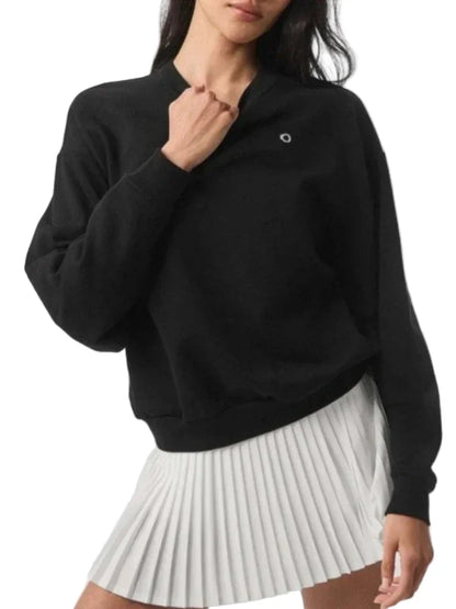 Sweatshirt ample pour femme style urbain décontracté