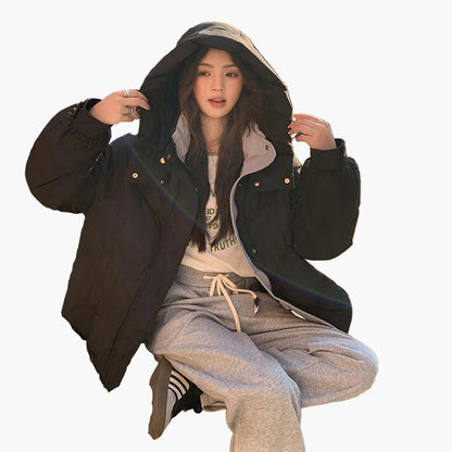 Veste matelassée décontractée femme style cocooning hiver