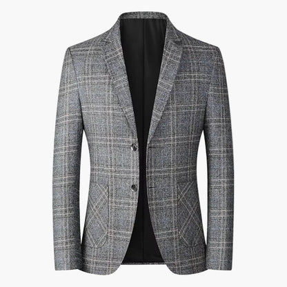Veste de costume homme élégante à carreaux style business et loisirs