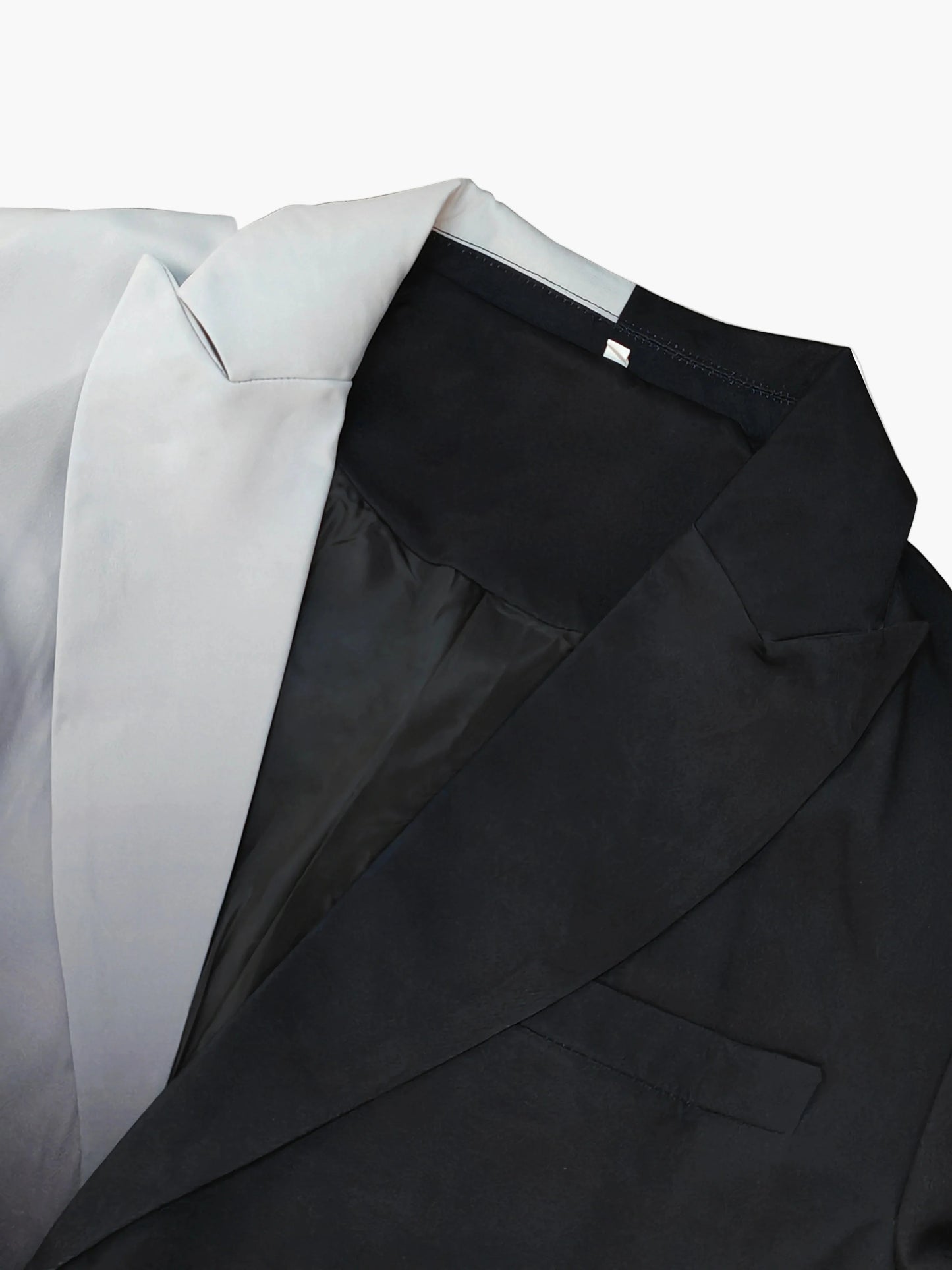 Veste de costume homme style moderne dégradé pour occasions formelles et affaires