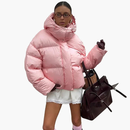 Veste Doudoune Oversize Femme Style Urbain Hiver