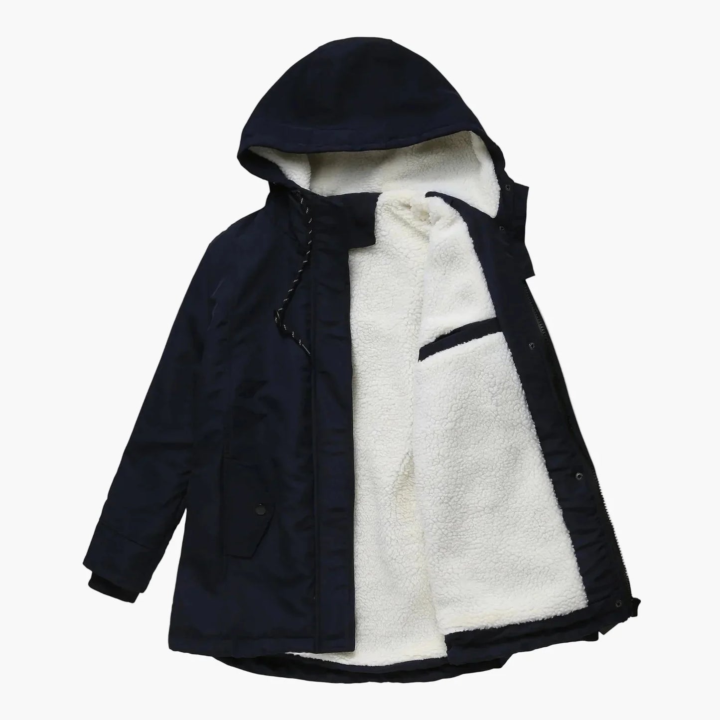 Manteau d'Hiver Femme à Capuche Style Décontracté Chaud pour Extérieur
