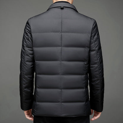 Blazer matelassé homme élégant style business et décontracté