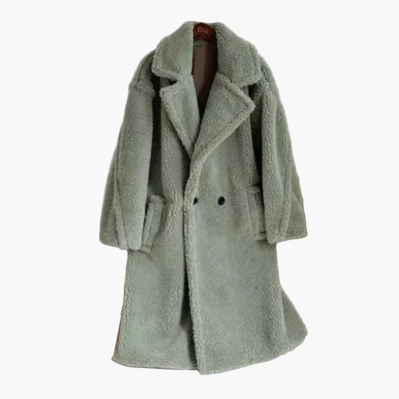 Manteau d'hiver style surdimensionné pour femmes - Élégance urbaine et confort chaleureux