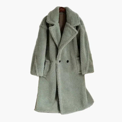 Manteau d'hiver style surdimensionné pour femmes - Élégance urbaine et confort chaleureux