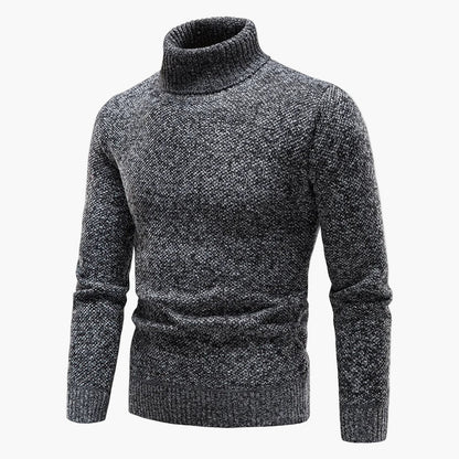 Pull à col roulé style classique pour homme – Élégance urbaine et confort quotidien