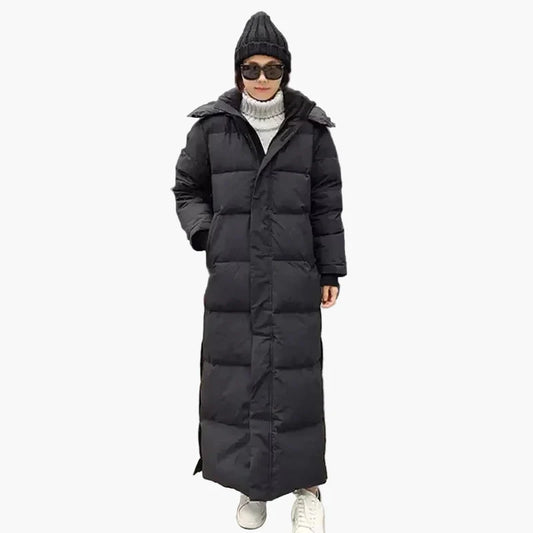 Doudoune Longue Femme Style Urbain Hiver | Manteau Matelassé Chaud Élégant