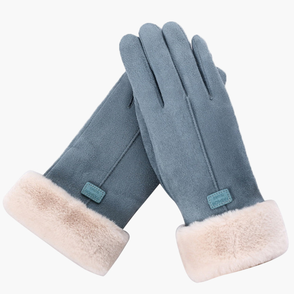 Gants d'hiver pour femmes, style élégant, chauds et résistants pour écran tactile
