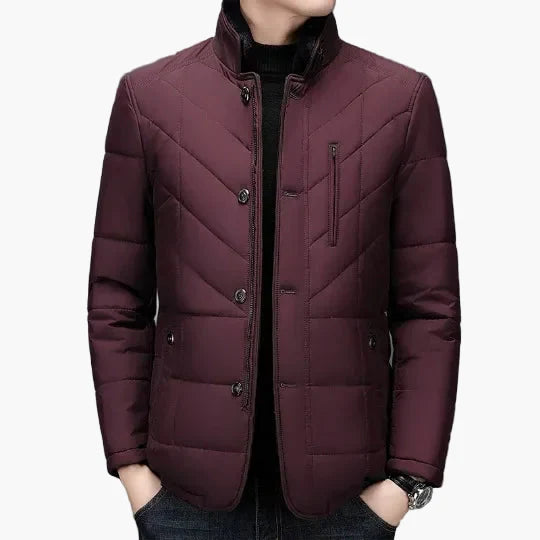 Veste matelassée élégante pour homme, style moderne, idéale pour l’hiver et les occasions décontractées
