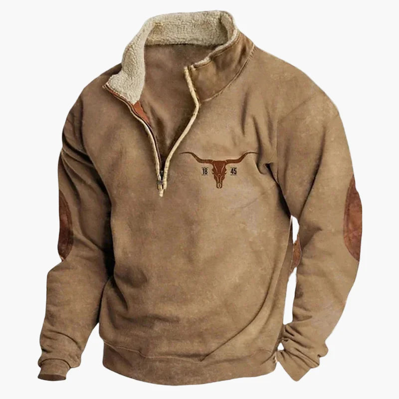 Sweat-shirt style western pour homme - Mode décontractée Wild West