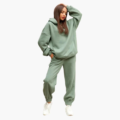 Ensemble Jogging Oversize Femme Style Décontracté Urbain