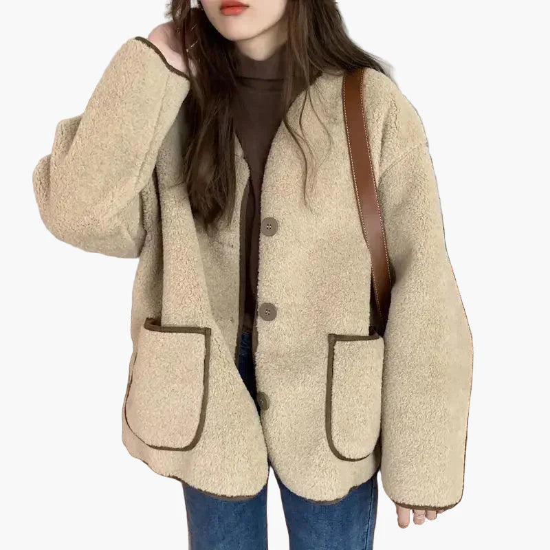 Veste femme style décontracté chic automne hiver - coupe oversize tendance