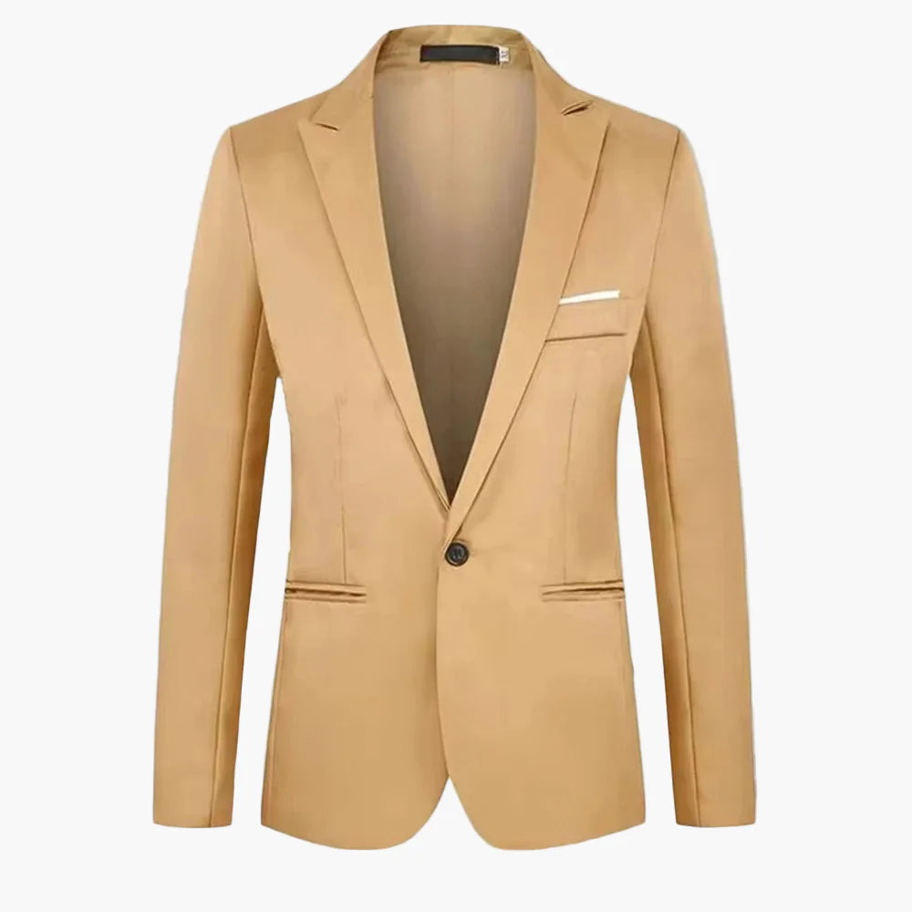 Veste de costume homme élégante style affaires – Idéale pour bureau et occasions formelles