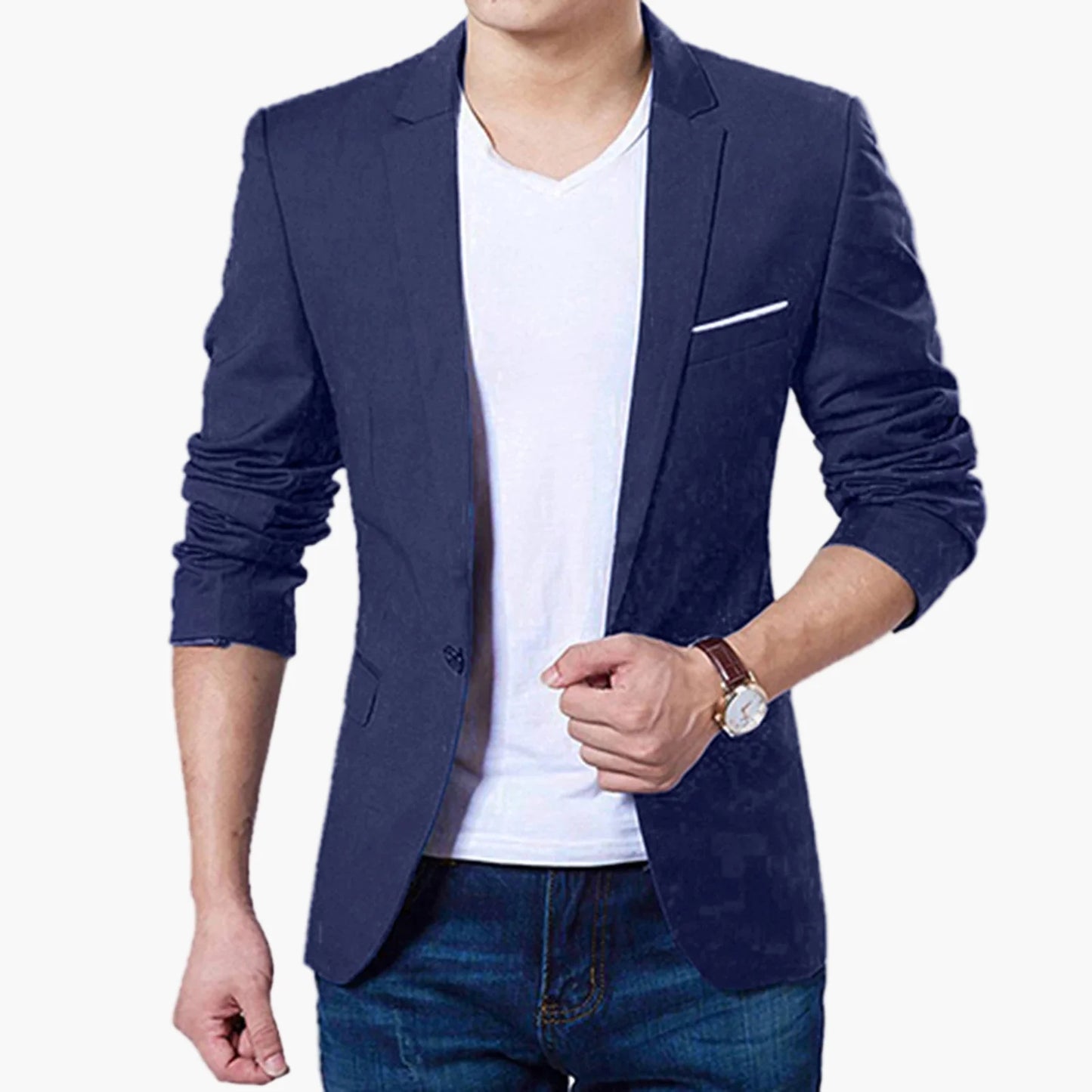Blazer élégant pour homme – Style moderne et polyvalent, idéal pour affaires et sorties