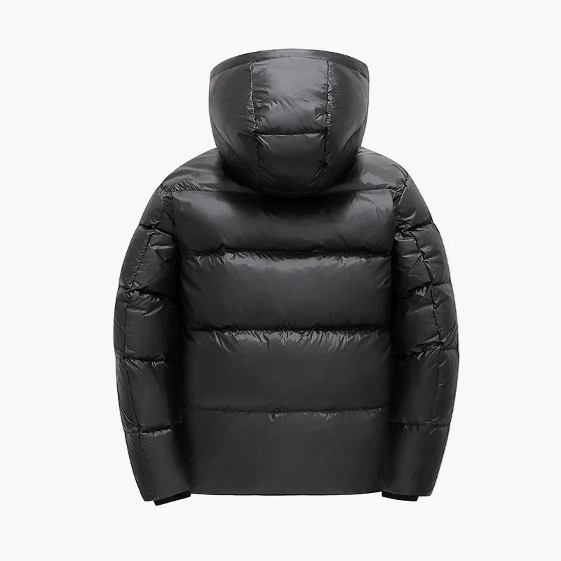 Doudoune Homme Style Urbain à Capuche pour Hiver - Veste Matelassée Décontractée