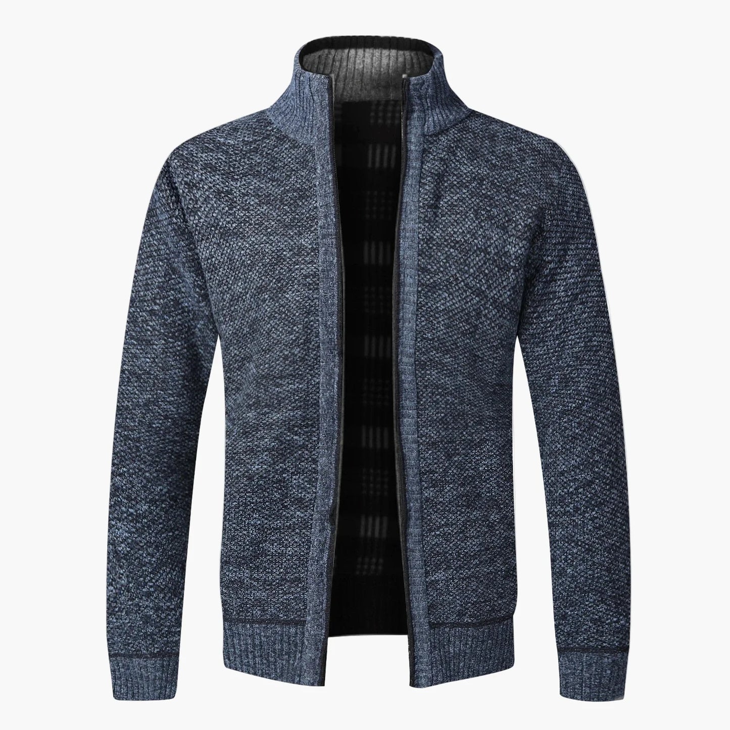 Gilet homme style décontracté à fermeture zippée pour l’automne et l’hiver