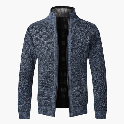Gilet homme style décontracté à fermeture zippée pour l’automne et l’hiver