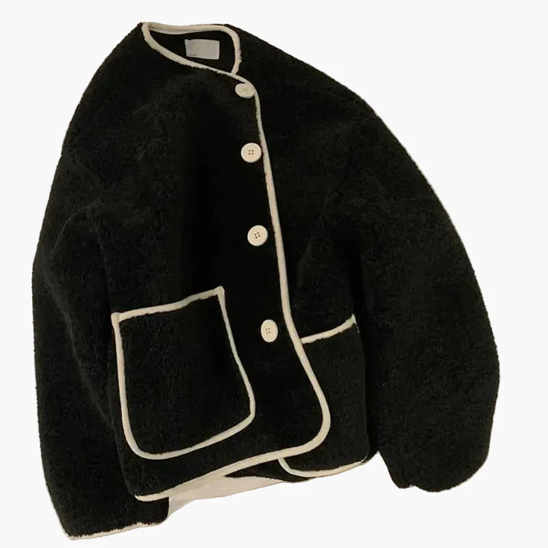 Veste femme style décontracté chic automne hiver - coupe oversize tendance