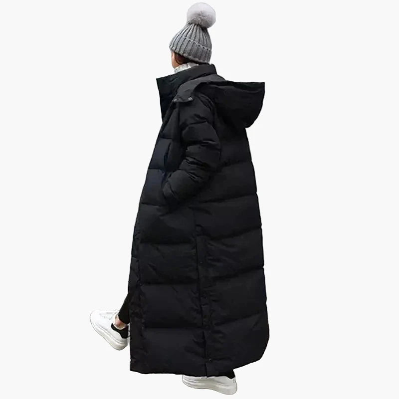 Doudoune Longue Femme Style Urbain Hiver | Manteau Matelassé Chaud Élégant