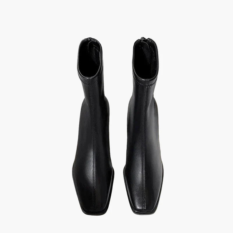 Bottines à talon carré pour femme élégantes et tendance